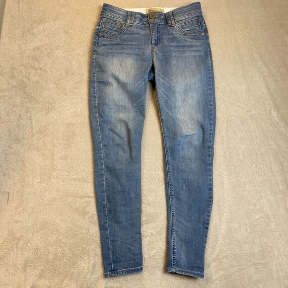Democracy Womens Jeans Size 2 Ab Technology Skinny Light Wash Stretch Denim - Picture 10 of 10